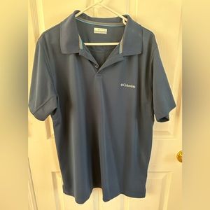 Men’s XL Columbia Navy Omnishade Polo.